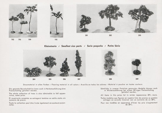 Seite 18 Voigt Modellspielwaren Katalog 1956, VT Barntrup