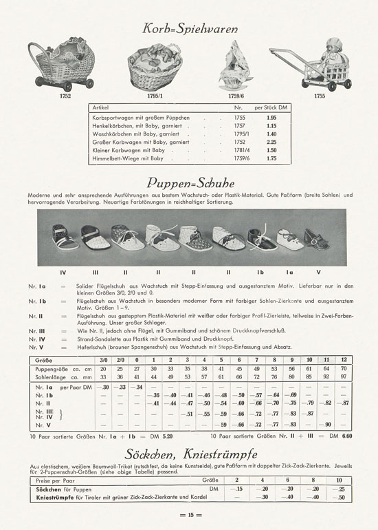 Wernicke Katalog 1953-1954