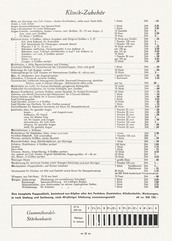 Wernicke Katalog 1953-1954