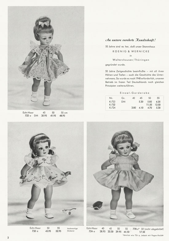 Seite 2 Wernicke Hauptkatalog 1962-1963