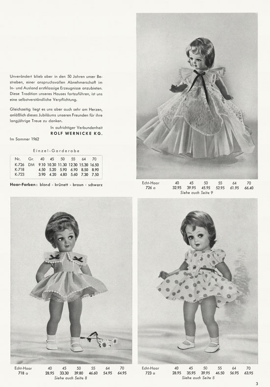 Seite 3 Wernicke Hauptkatalog 1962-1963