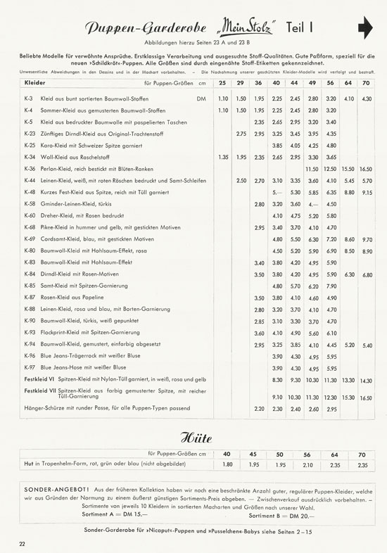 Seite 22 Wernicke Hauptkatalog 1962-1963