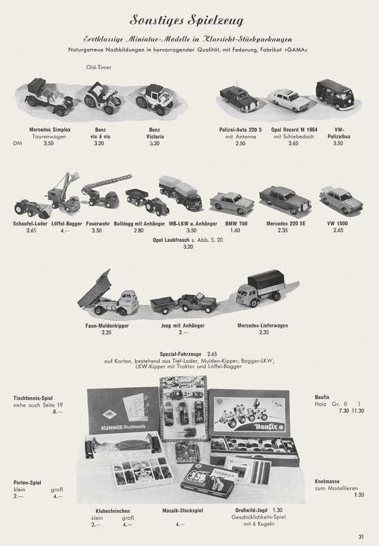 Seite 33 Wernicke Hauptkatalog 1964-1965