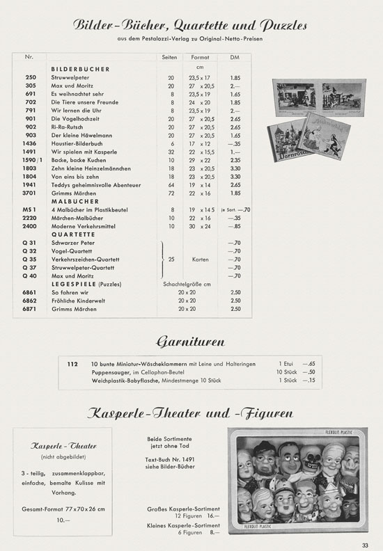 Seite 35 Wernicke Hauptkatalog 1964-1965