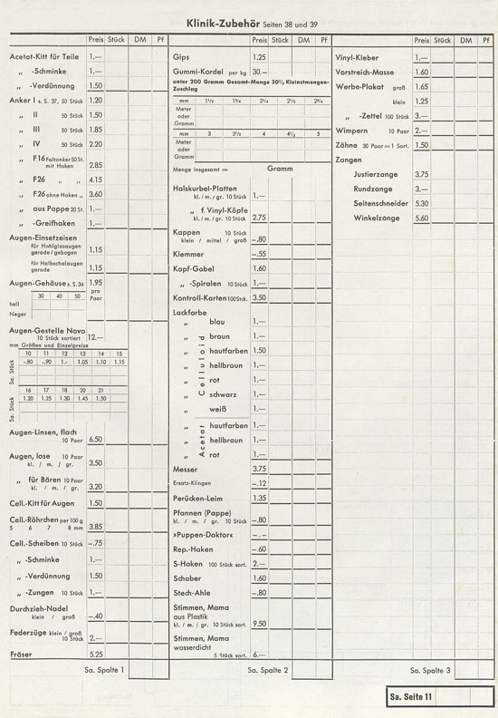 Wernicke Hauptkatalog 1964-1965