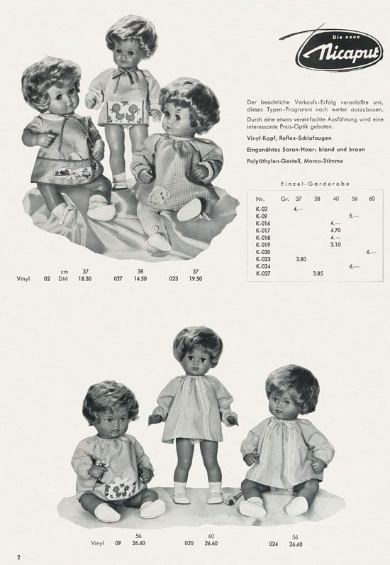Seite 2 Wernicke Hauptkatalog 1965-1966