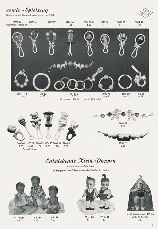 Seite 19 Wernicke Hauptkatalog 1965-1966