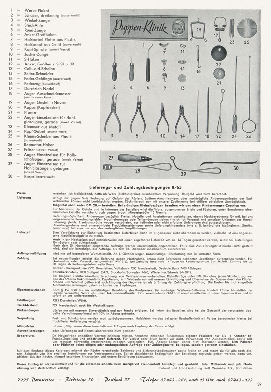 Seite 41 Wernicke Hauptkatalog 1965-1966