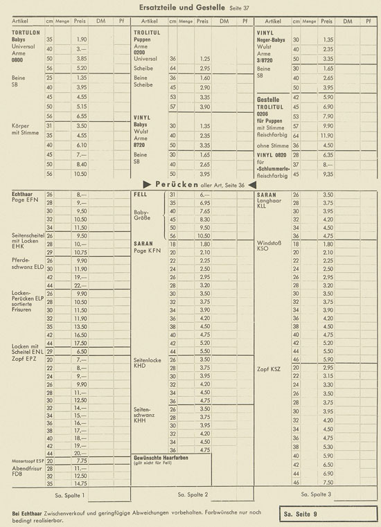 Seite 51 Wernicke Hauptkatalog 1965-1966