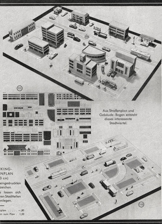 Wiking Katalog 1954, Wiking Modellbau Kataloge, Preisliste 1954, Bildpreisliste 1954, Verkehrsmodelle 1954