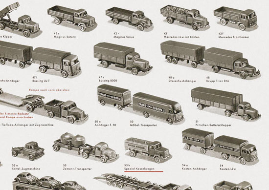 Seite 5 Wiking Verkehrsmodelle 1963, Wiking Modellbau Katalog 1963