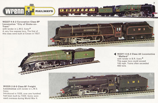 Wrenn Railways catalogue 1973