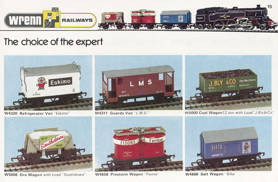 Wrenn Railways catalogue 1973