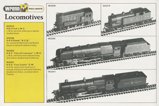 Wrenn Railways catalogue 1978