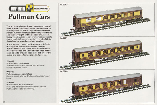 Wrenn Railways catalogue 1978