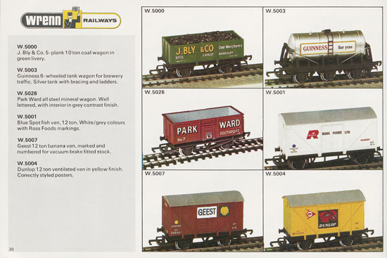 Wrenn Railways catalogue 1978