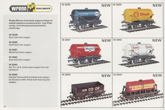 Wrenn Railways catalogue 1978