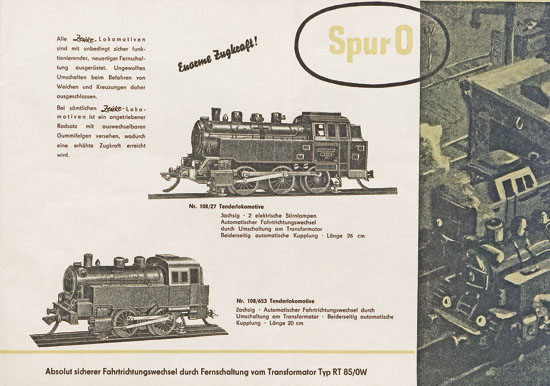 Seite 9 Zeuke-Bahnen Katalog 1957