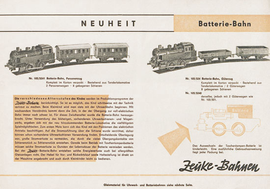 Seite 25 Zeuke-Bahnen Katalog 1957