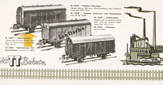 Zeuke-Bahnen Katalog 1959-1960