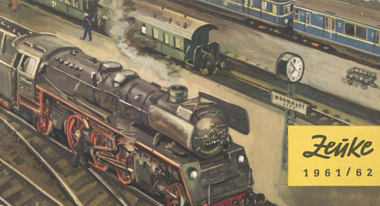 Zeuke-Bahnen Katalog 1961/1962