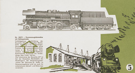 Zeuke-Bahnen Katalog 1961/1962