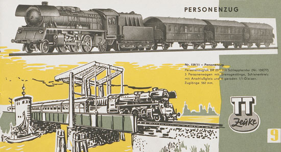Seite 11 Zeuke-Bahnen Katalog 1961/1962