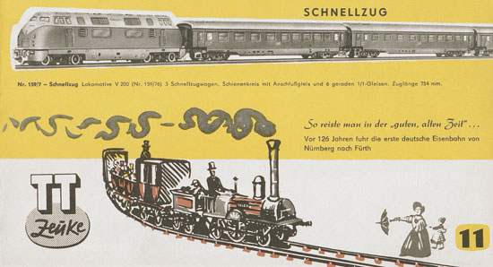 Seite 13 Zeuke-Bahnen Katalog 1961/1962