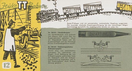 Zeuke-Bahnen Katalog 1961/1962