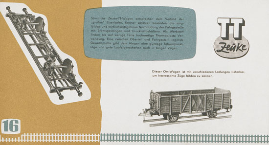 Seite 18 Zeuke-Bahnen Katalog 1961/1962