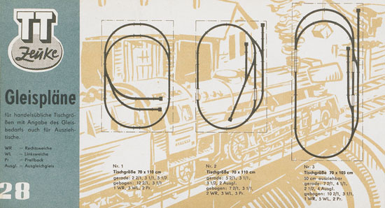Seite 30 Zeuke-Bahnen Katalog 1961/1962
