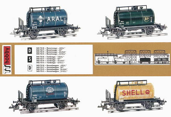 Zeuke TT-Bahnen Katalog 1967/1968