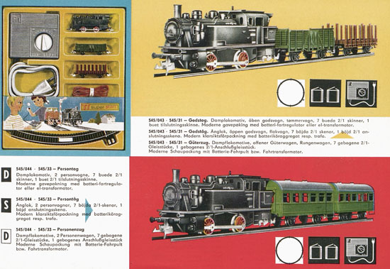 Zeuke TT-Bahnen Katalog 1967/1968