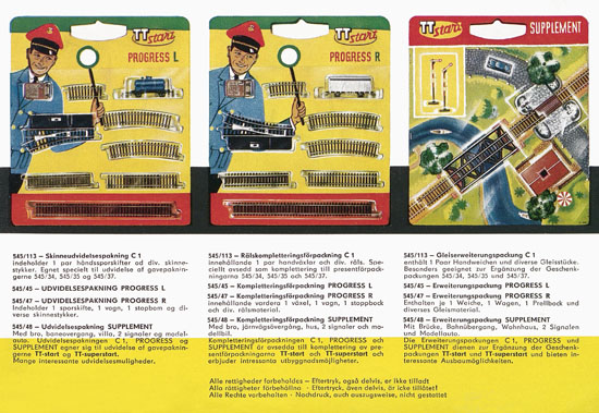 Zeuke TT-Bahnen Katalog 1967/1968