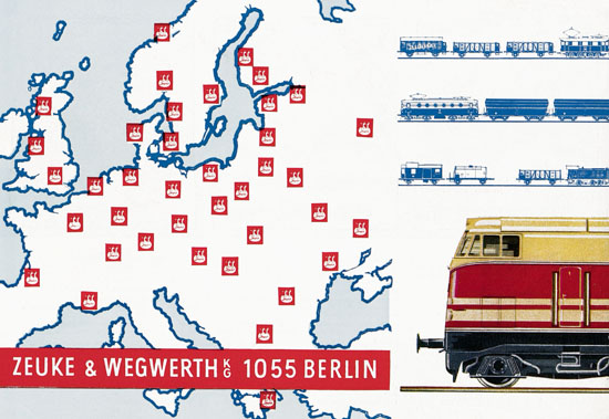 Zeuke TT-Bahnen Katalog 1967/1968