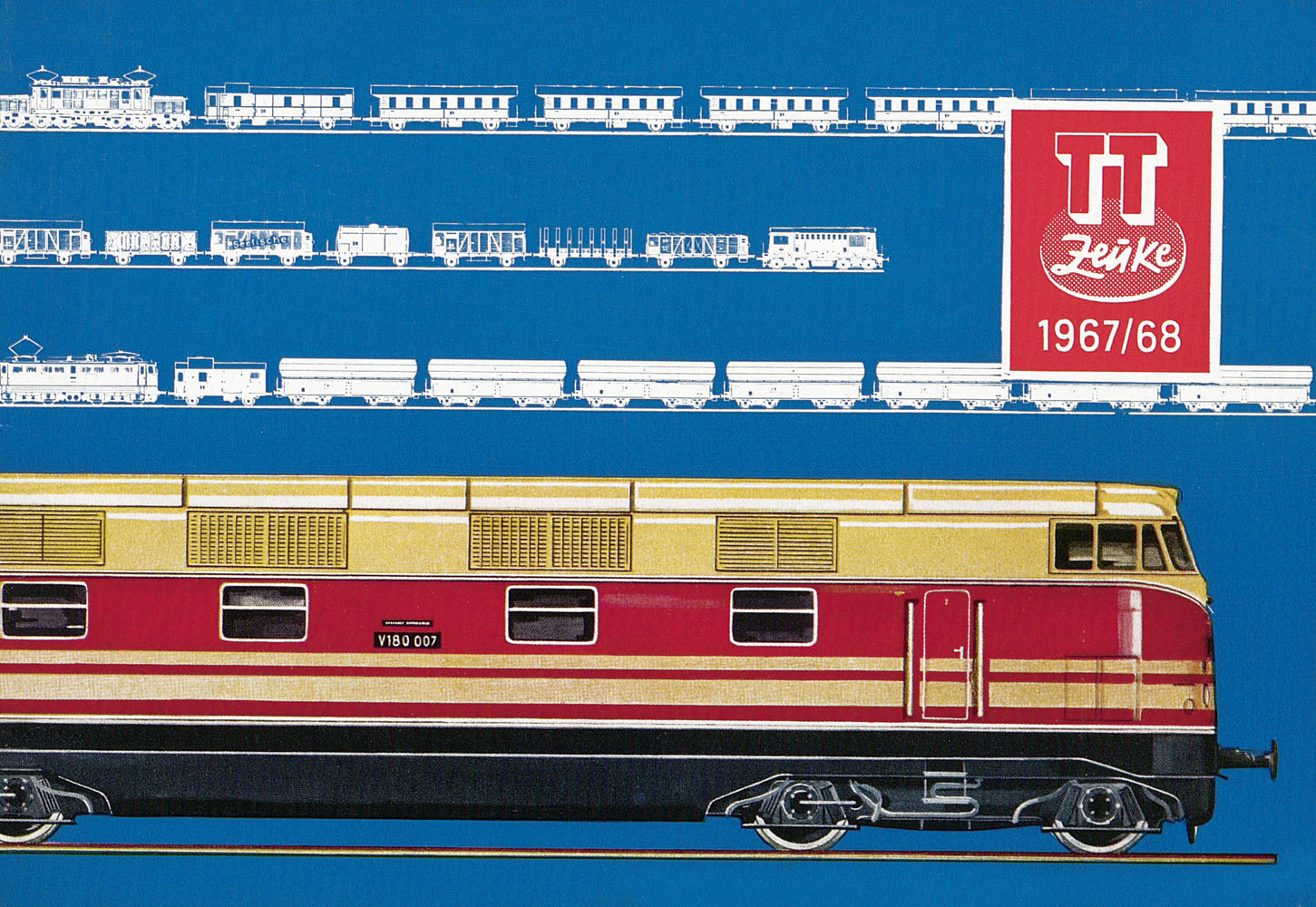 Zeuke TT-Bahnen Katalog 1967/68