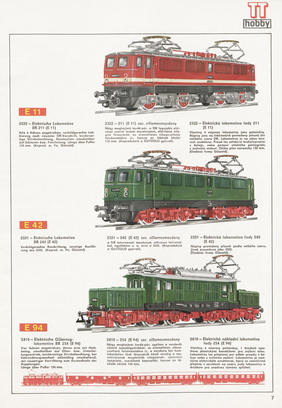 Seite 9 TT-Zeuke Katalog 1972/1973