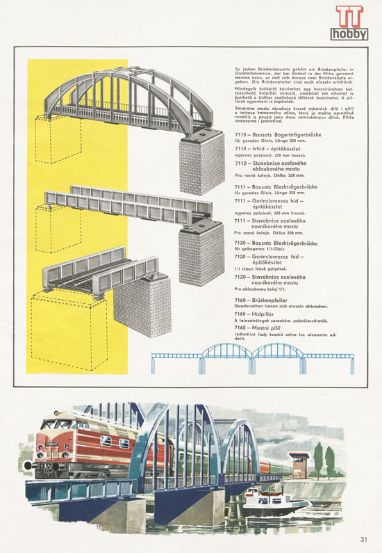 TT-Zeuke Katalog 1972/1973