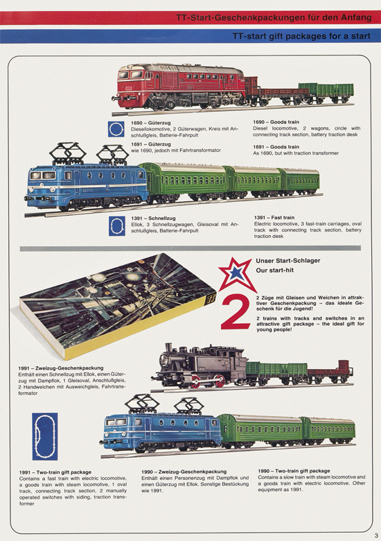 Berliner TT-Bahnen Katalog 1979