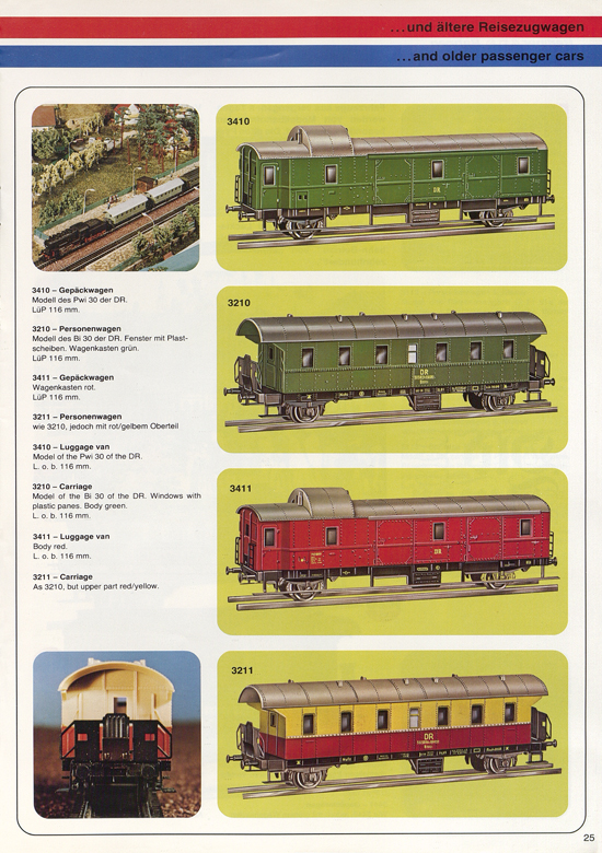 Berliner TT-Bahnen Katalog 1979