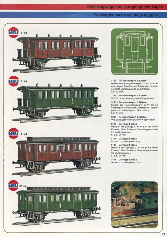 Berliner TT-Bahnen Katalog 1979