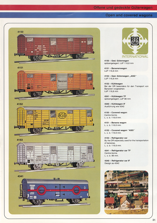 Berliner TT-Bahnen Katalog 1979