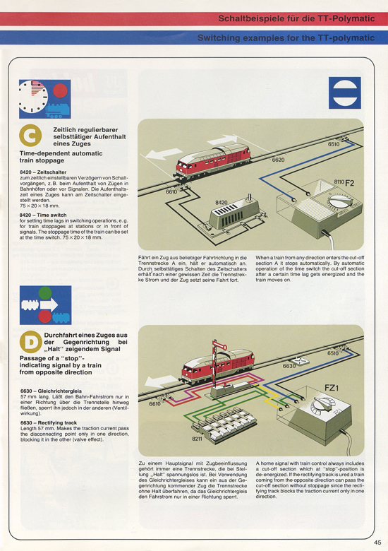 Berliner TT-Bahnen Katalog 1979