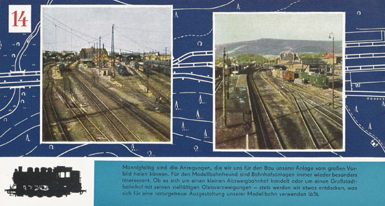Seite 16 Zeuke Ins richtige Gleis mit der TT-Bahn 1963