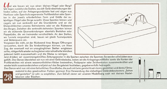 Seite 30 Zeuke Ins richtige Gleis mit der TT-Bahn 1963