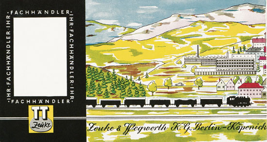 Seite 36 Zeuke Ins richtige Gleis mit der TT-Bahn 1963