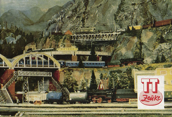 Zeuke TT-Bahnen Katalog 1967