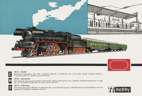 Zeuke TT-Bahnen Katalog 1967