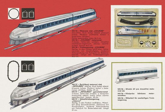 Zeuke TT-Bahnen Katalog 1967