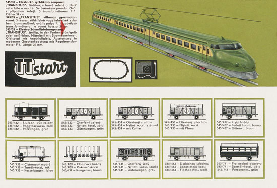 Zeuke TT-Bahnen Katalog 1967